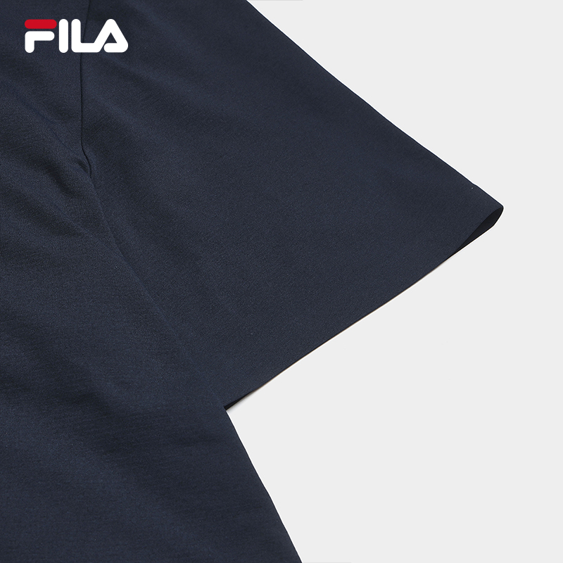 FILA Men Knitted Short Sleeve Polo Shirt