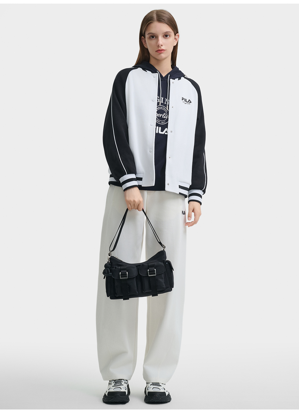 FILA CORE LIFESTYLE FILA ORIGINALE WINTER TENNIS CLUB Women Jacket (White)
