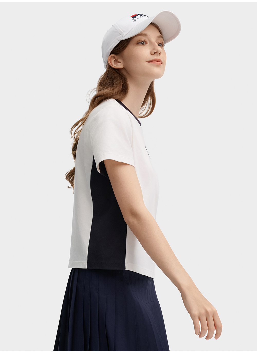 FILA CORE LIFESTYLE ORIGINALE FÊTE DE LA MUSIQUE Women Short Sleeve T-shirt (White)
