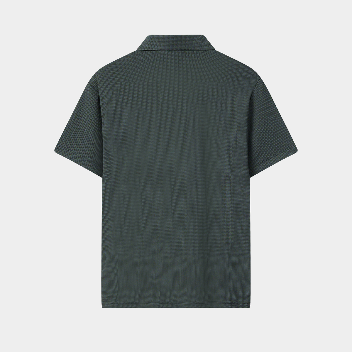 FILA MEN'S BLUE Knitted Short Sleeve Polo Shirt