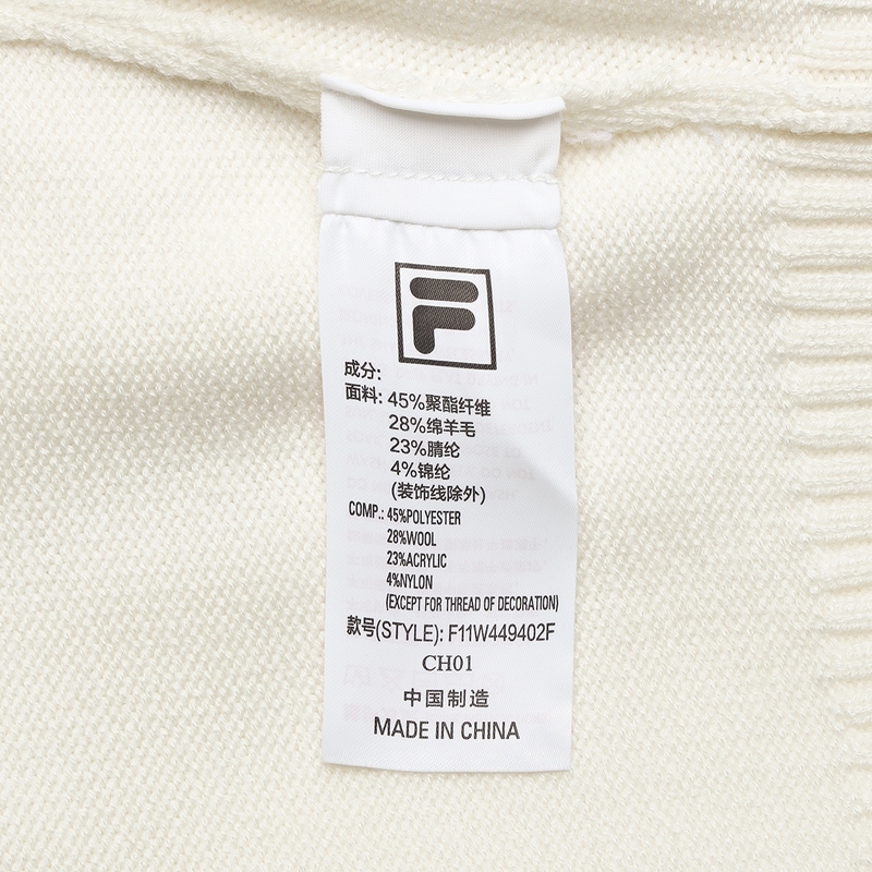 FILA CORE LIFESTYLE FILA ORIGINALE WINTER TENNIS CLUB Women Knit Sweater (Ash)