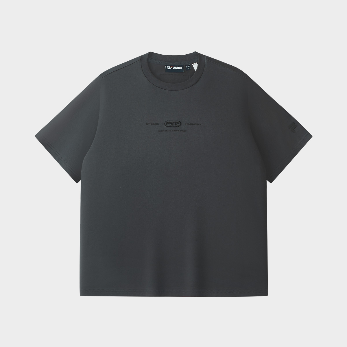 FILA FUSION INLINE Men Knitted Short Sleeve Top