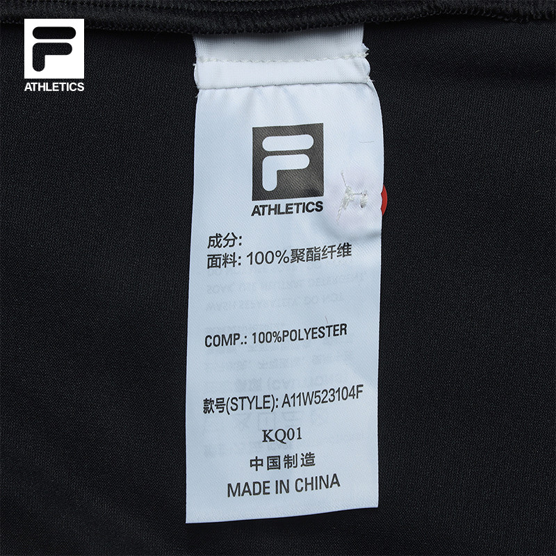 FILA CORE ATHLETICS TENNIS ELECTRONIC SWING Women Polo T-shirt (Black / Pink / White)