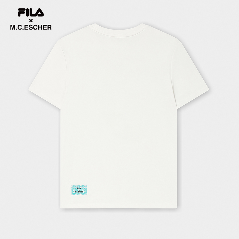FILA CORE LIFESTYLE HERITAGE FILA X M.C.ESCHER Women Short Sleeve T-shirt
