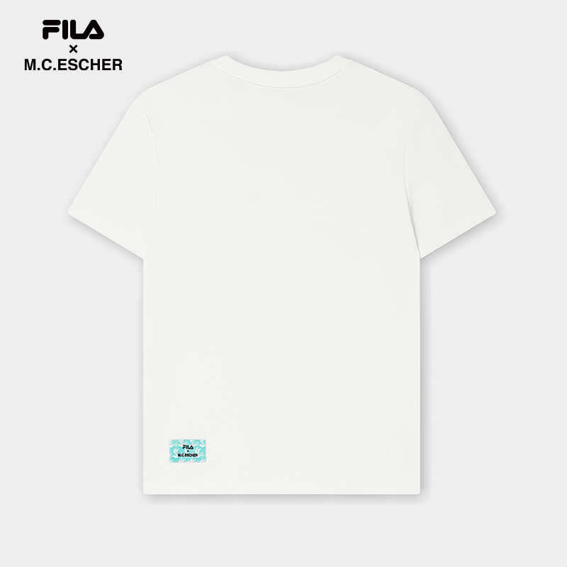 FILA CORE LIFESTYLE HERITAGE FILA X M.C.ESCHER Women Short Sleeve T-shirt