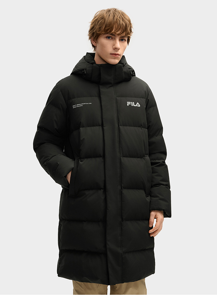 FILA CORE FILA ORIGINALE Men Down Jacket（Black)