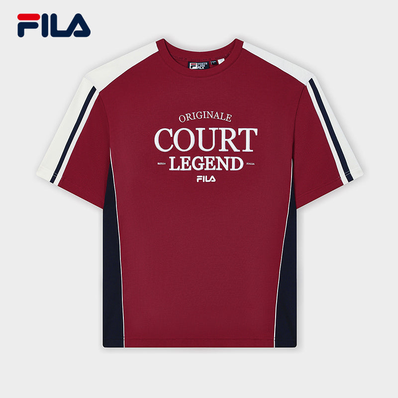 Tennis Fila T Shirt Mens Red Fila Intersport Tee Shirt IntermarchÃ