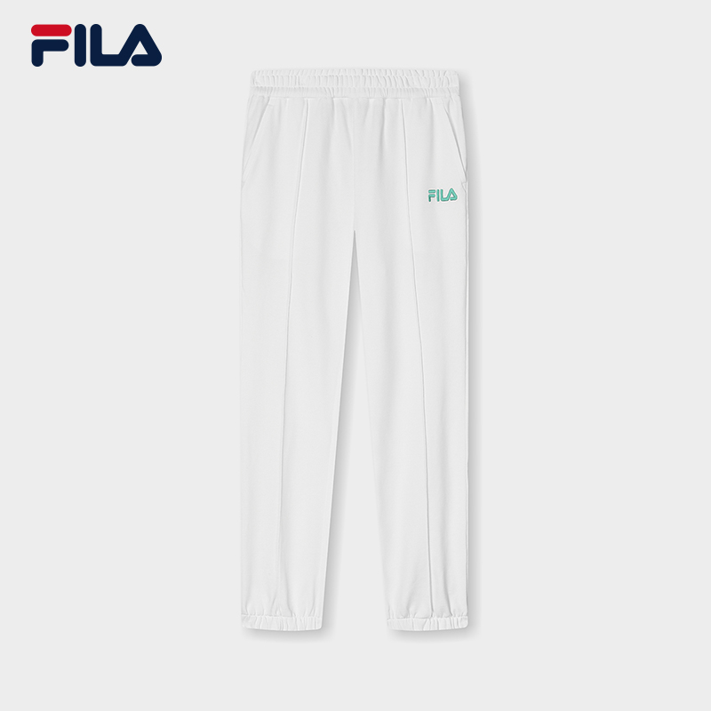 FILA CORE WHITE LINE ORIGINALE Womens Knit Pants in White