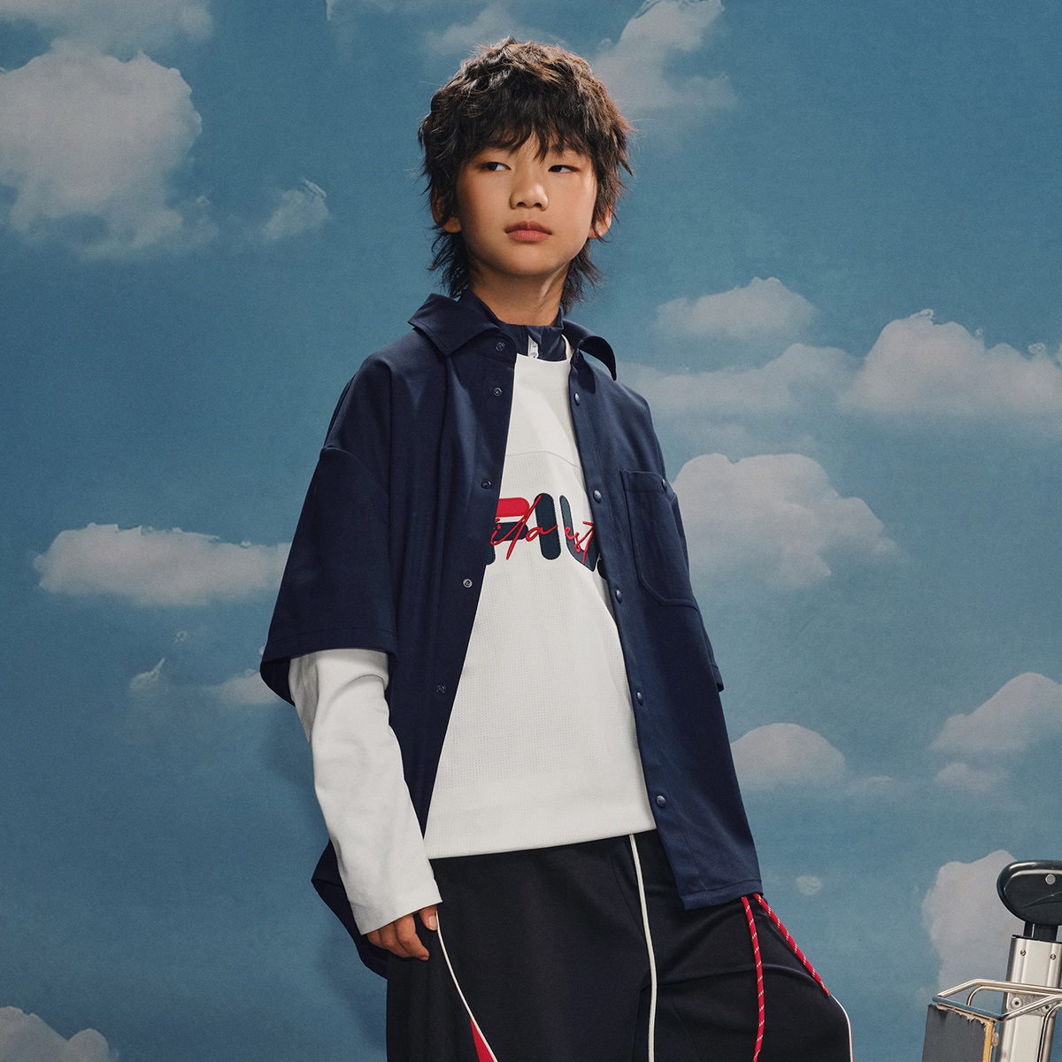 FILA KIDS ORIGINALE Boys Woven Jacket