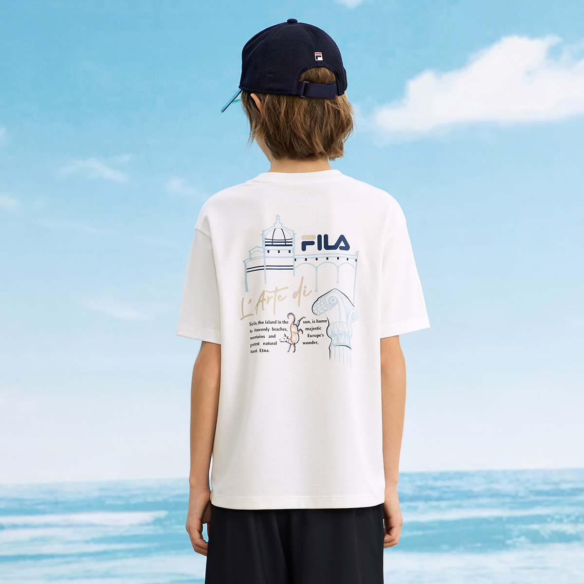 Boys' Fashion Lifestyle Short-sleeved T-shirt