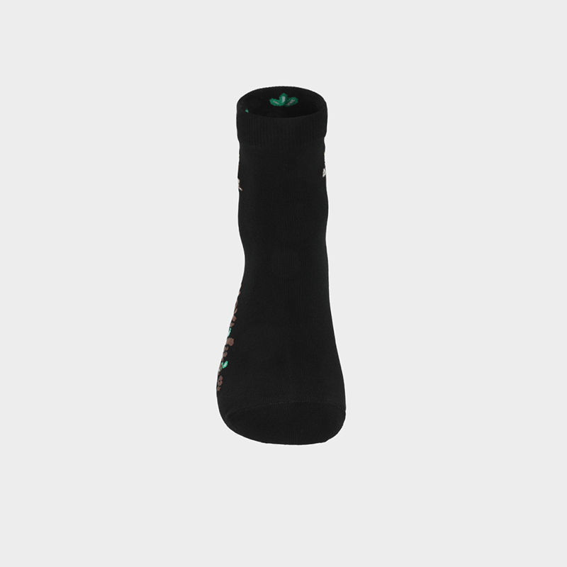 [ CNY Collection ] FILA CORE WHITE LINE ORIGINALE Men's Middle Socks in Black