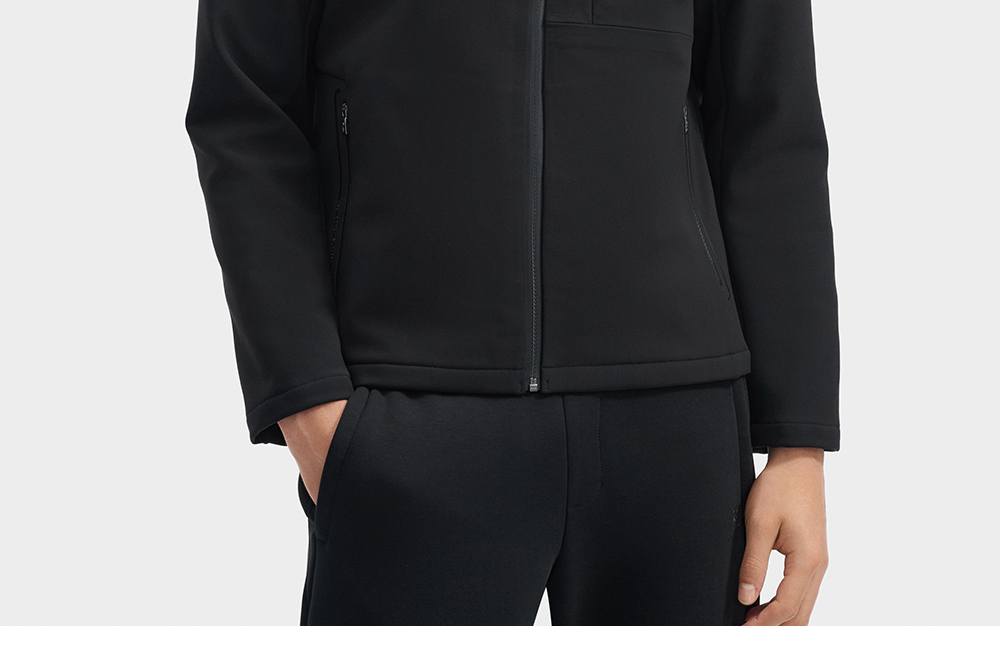 FILA CORE LIFESTYLE WHITE LINE GRENOBLE Men Jacket (Black)