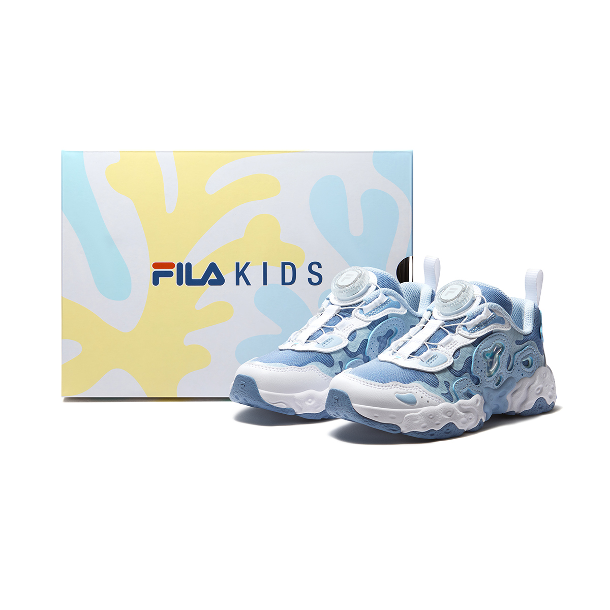 FILA KIDS HERITAGE Boys Retro Running Shoes