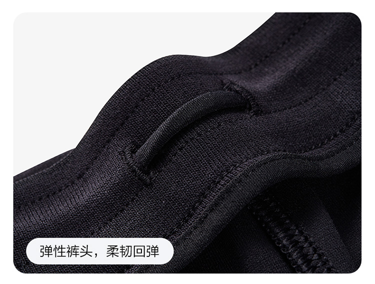 (105-130cm) FILA KIDS WHITE LINE Boys Knit Pants in Navy Blue