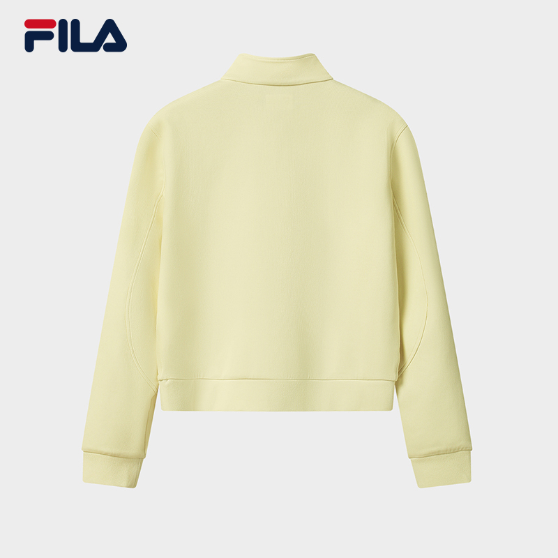 FILA CORE LIFESTYLE WHITE Women Long Sleeve Top