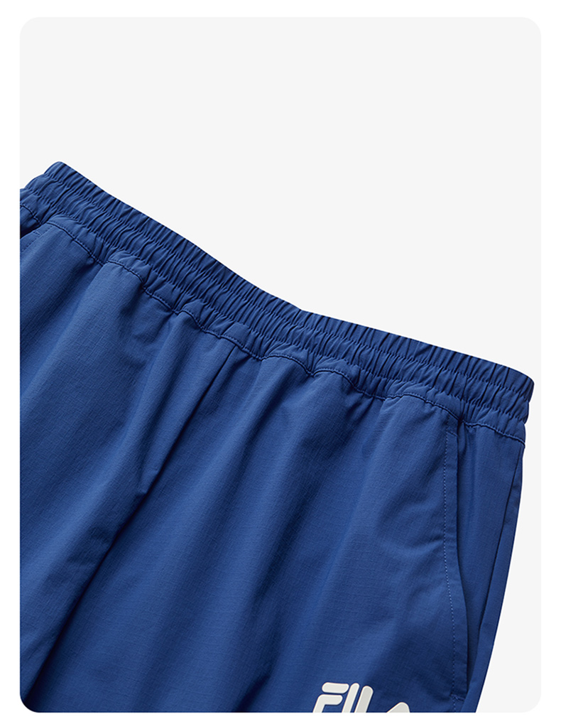(130-170cm) FILA KIDS ORIGINALE Boy's Knit 5 Inch Pants in Navy / Blue