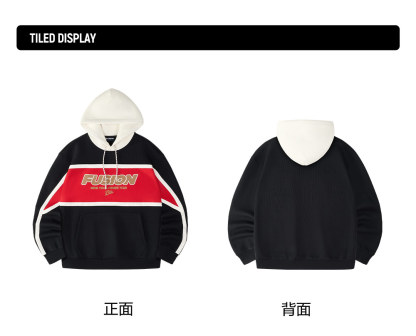 FILA FUSION INLINE CULTURE CNY COLLECTION Unisex Hoodie (Black)