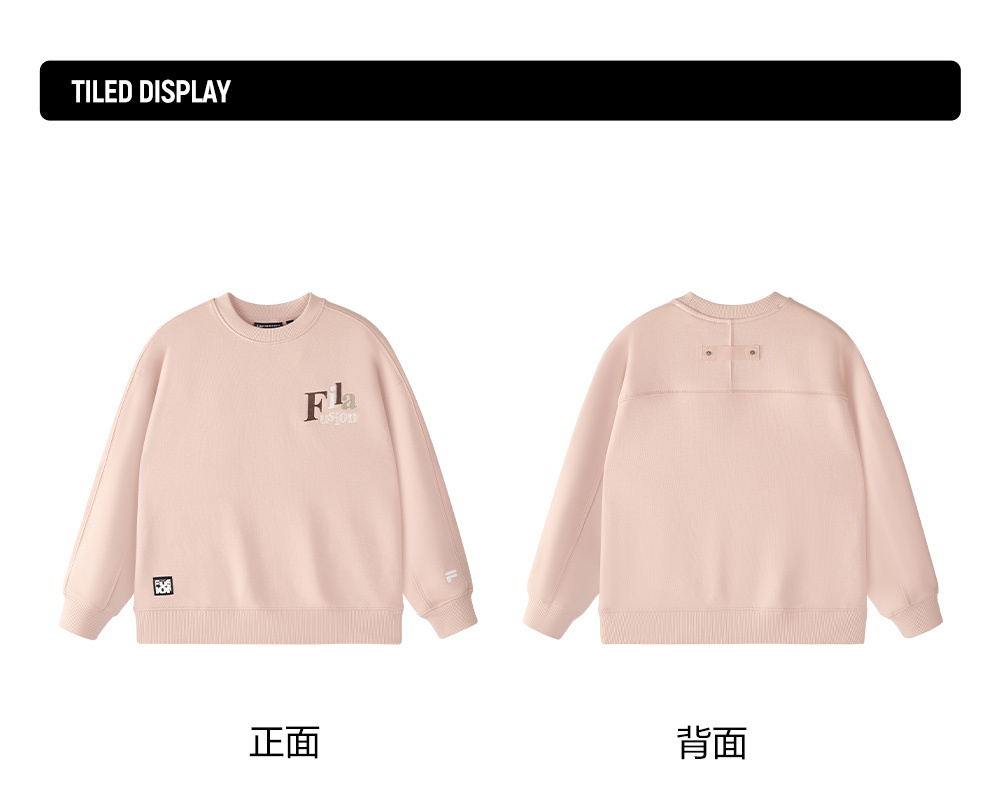 FILA FUSION INLINE WORKWEAR SKATE URBAN EDGE Women Sweatshirt (Black / Pink)