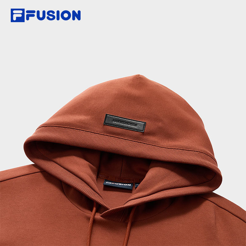 FILA FUSION INLINE FUSIONEER PURE SOPHISTICATION Unisex Hoodie (Brown)