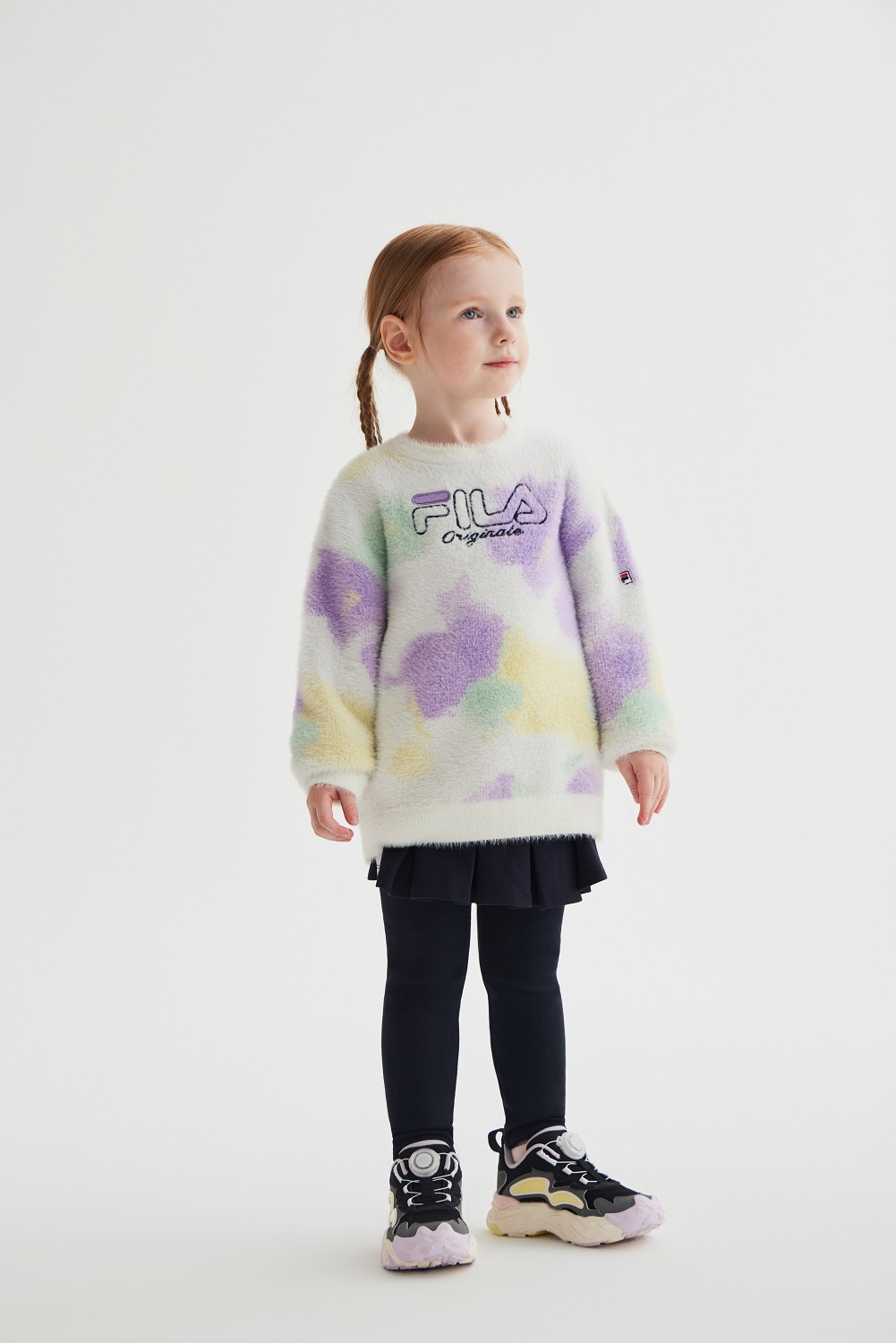 FILA KIDS ORIGINALE Girl's Sweater in Full Print