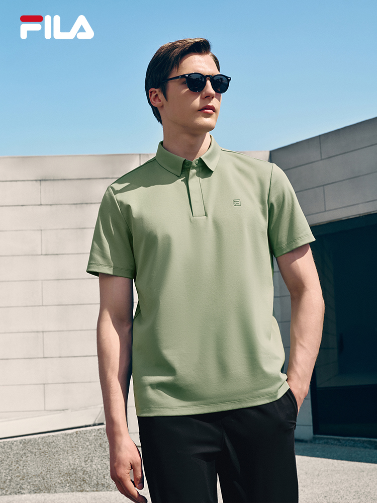 FILA MEN'S F.C. Knitted Short Sleeve Polo Shirt