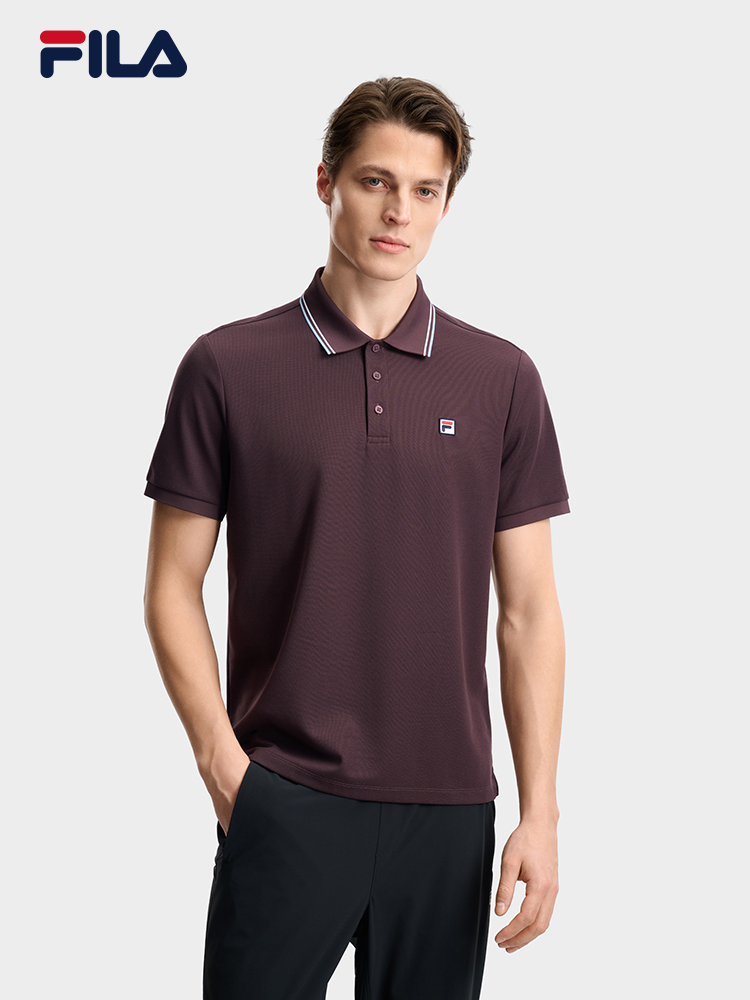 FILA MEN'S F.C. Knitted Short Sleeve Polo Shirt