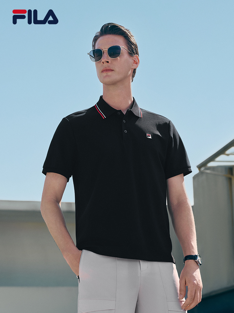 FILA MEN'S F.C. Knitted Short Sleeve Polo Shirt