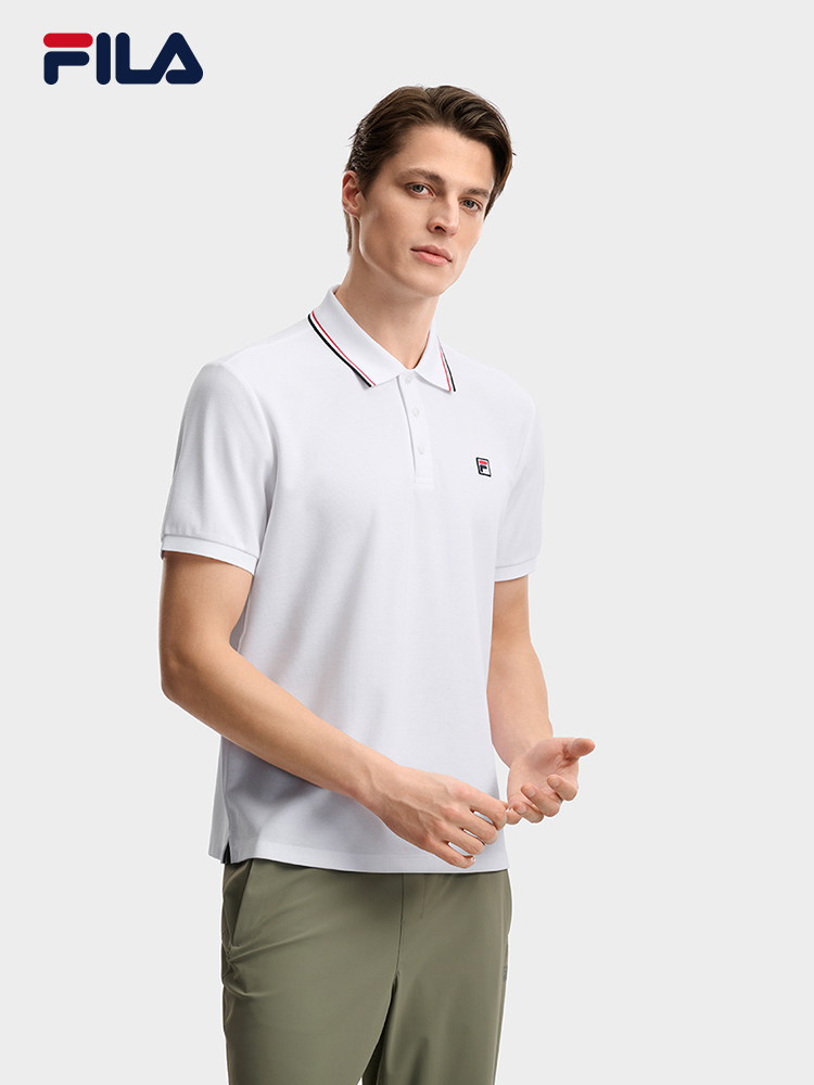 FILA MEN'S F.C. Knitted Short Sleeve Polo Shirt