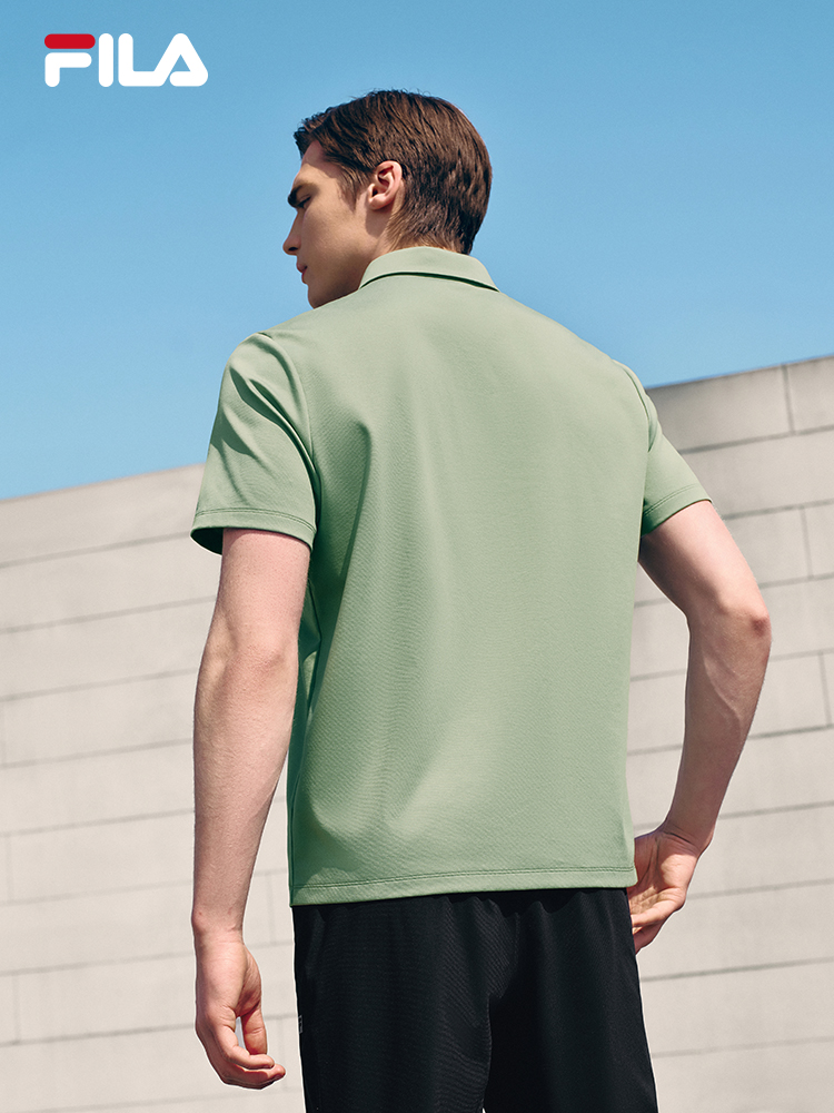 FILA MEN'S F.C. Knitted Short Sleeve Polo Shirt