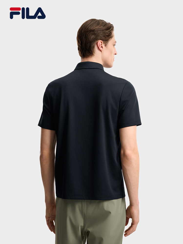 FILA MEN'S F.C. Knitted Short Sleeve Polo Shirt