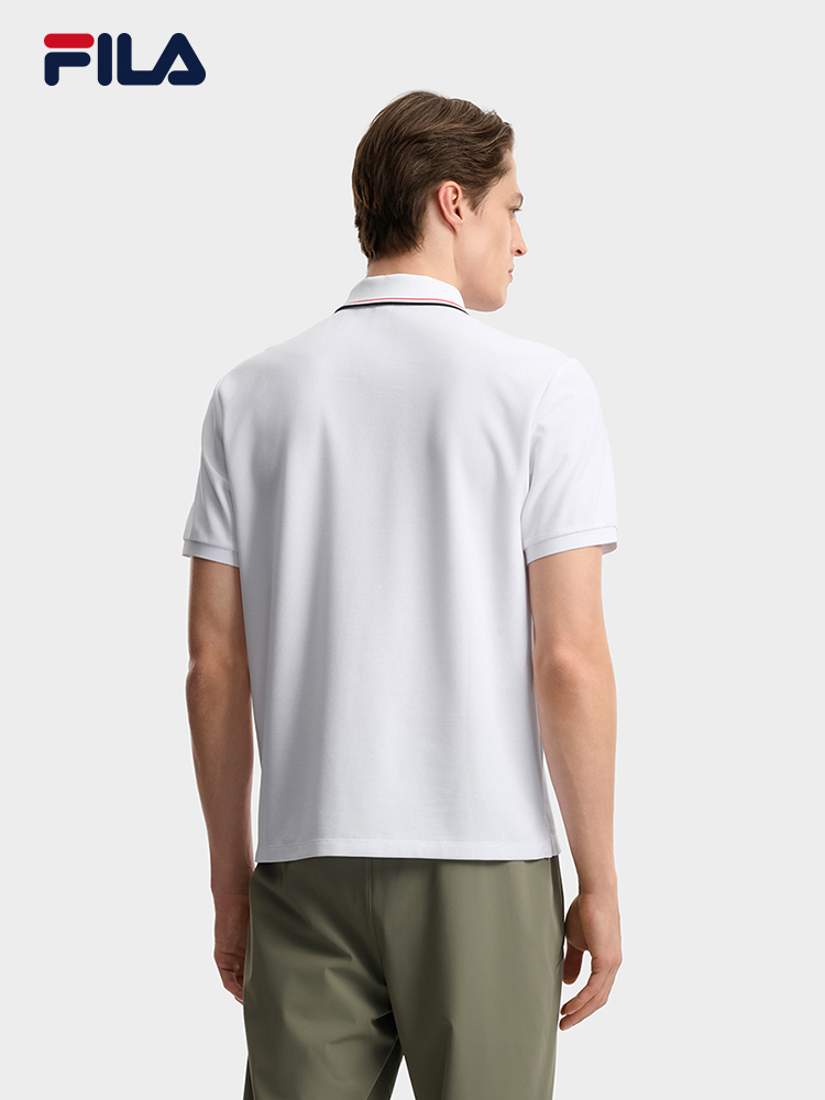 FILA MEN'S F.C. Knitted Short Sleeve Polo Shirt