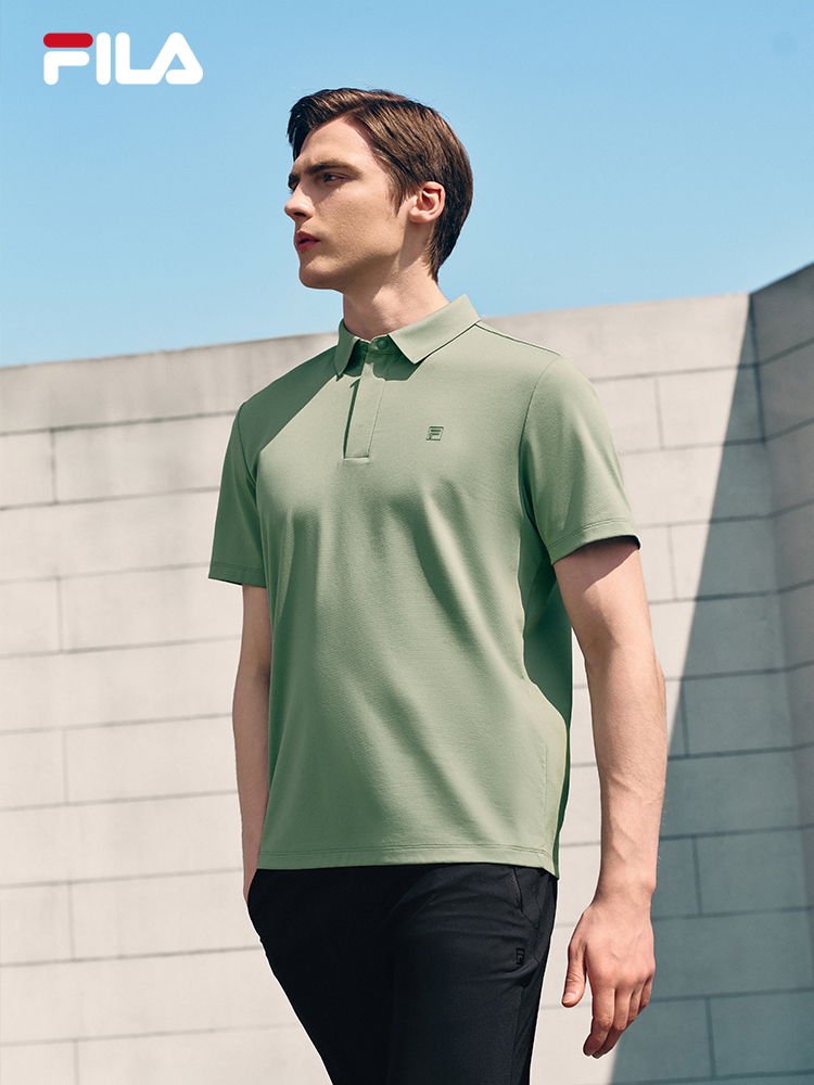 FILA MEN'S F.C. Knitted Short Sleeve Polo Shirt