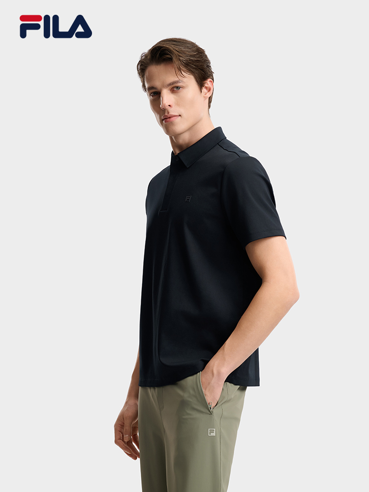 FILA MEN'S F.C. Knitted Short Sleeve Polo Shirt