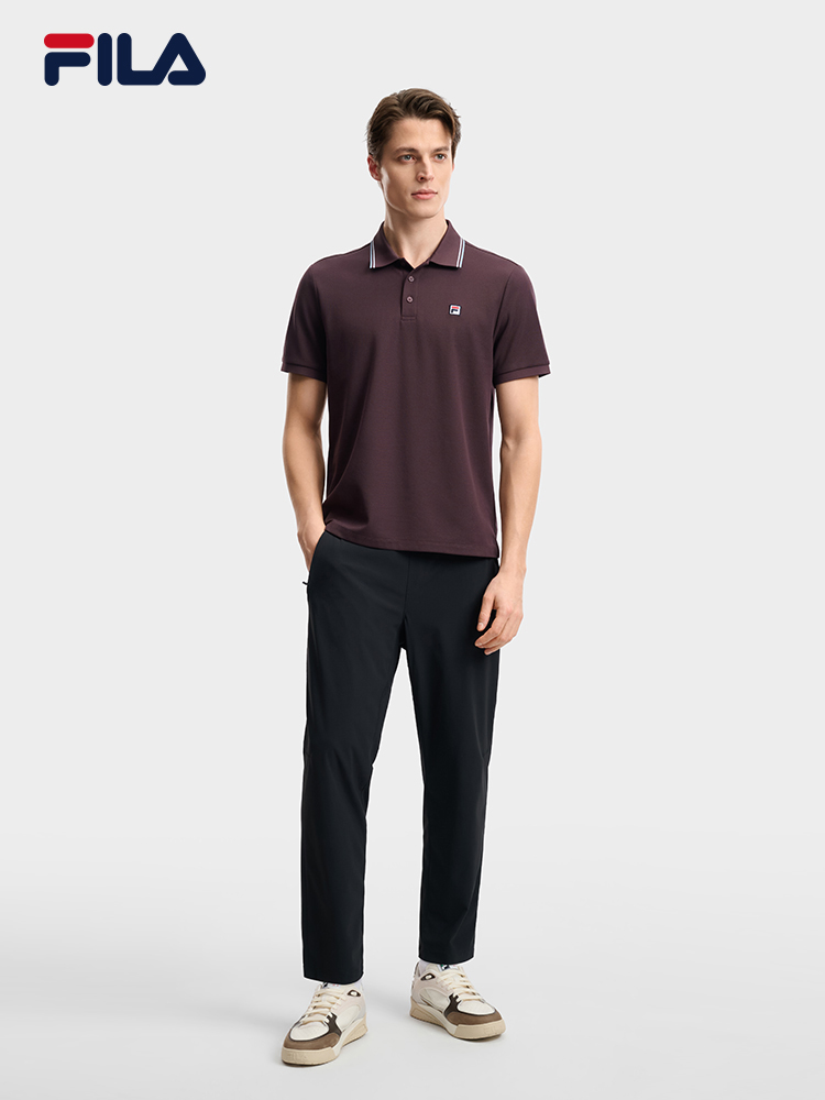 FILA MEN'S F.C. Knitted Short Sleeve Polo Shirt
