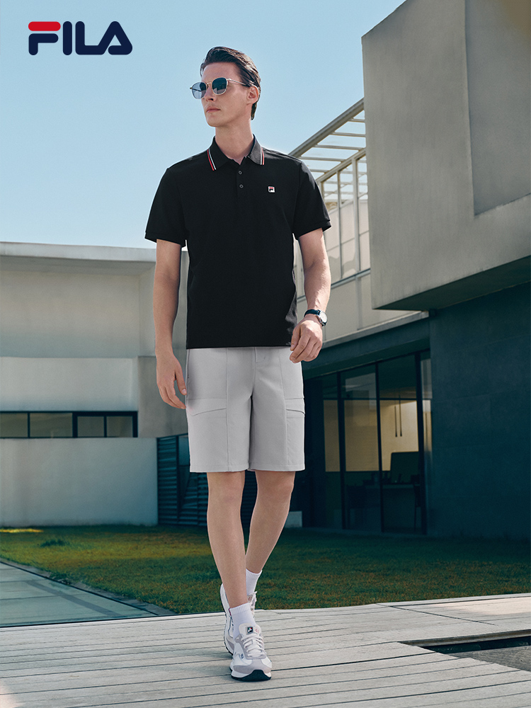 FILA MEN'S F.C. Knitted Short Sleeve Polo Shirt