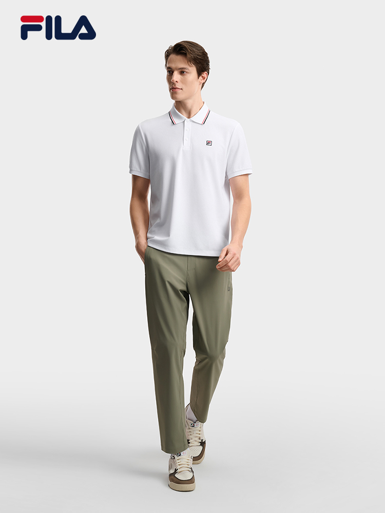 FILA MEN'S F.C. Knitted Short Sleeve Polo Shirt