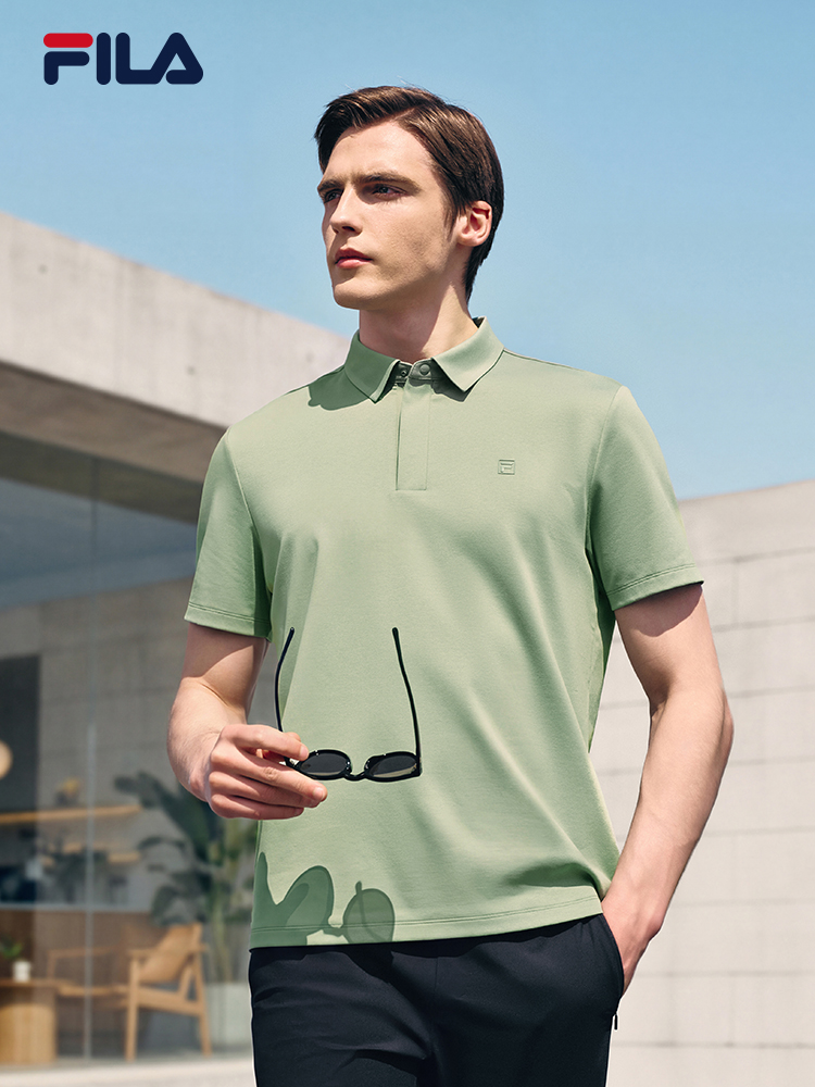 FILA MEN'S F.C. Knitted Short Sleeve Polo Shirt