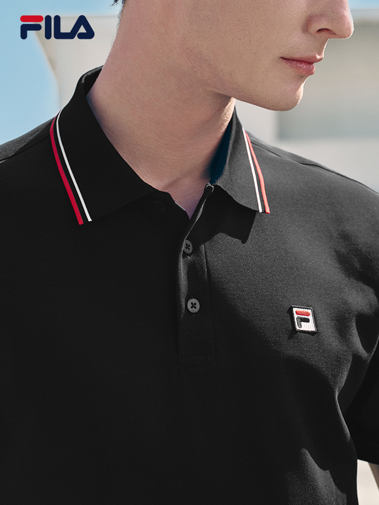 FILA MEN'S F.C. Knitted Short Sleeve Polo Shirt