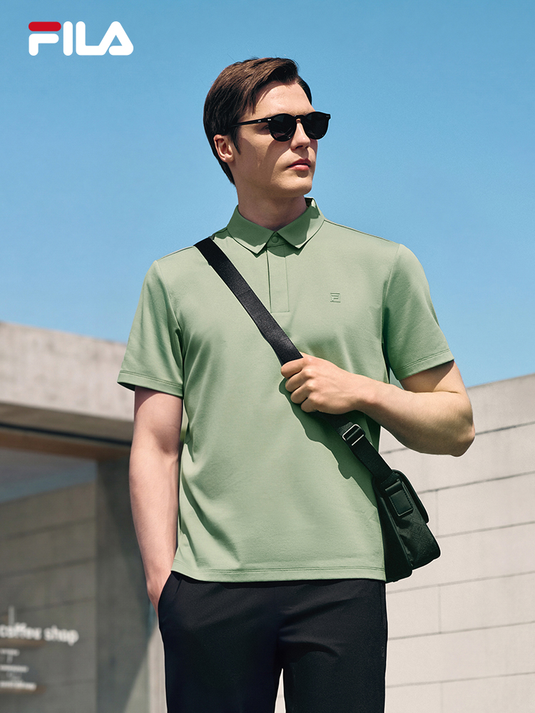 FILA MEN'S F.C. Knitted Short Sleeve Polo Shirt