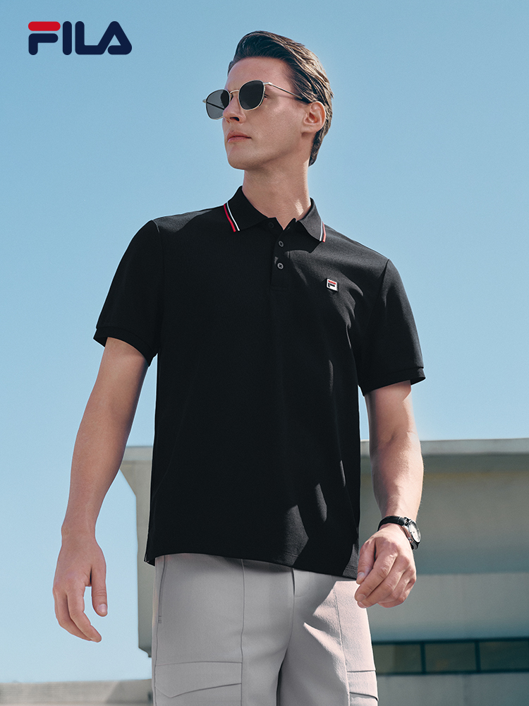 FILA MEN'S F.C. Knitted Short Sleeve Polo Shirt