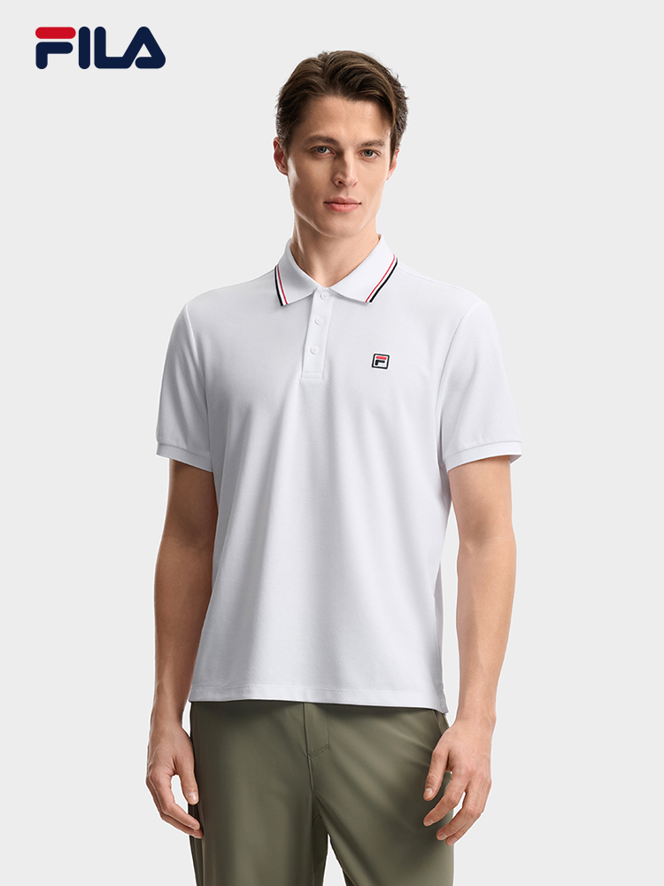FILA MEN'S F.C. Knitted Short Sleeve Polo Shirt