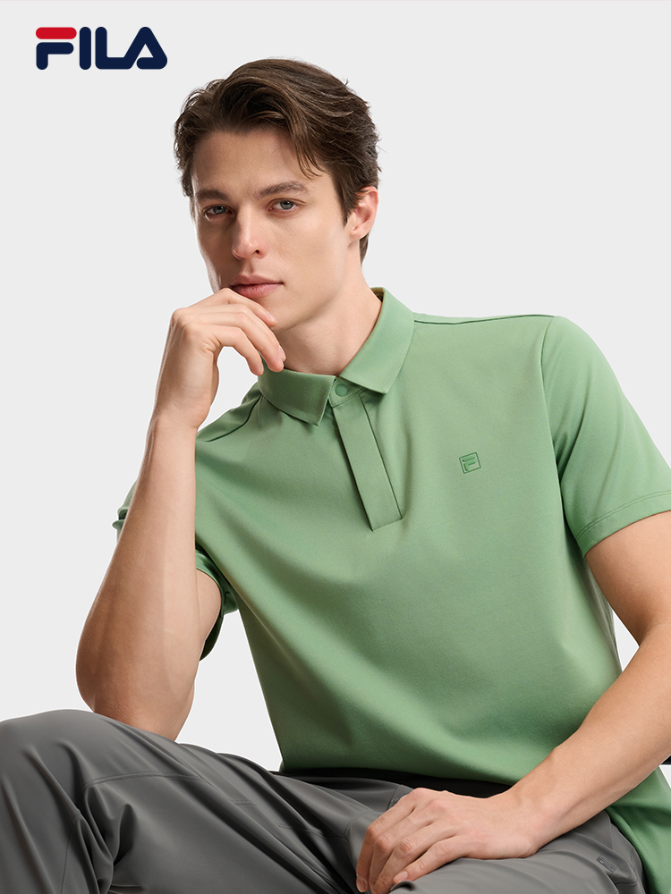FILA MEN'S F.C. Knitted Short Sleeve Polo Shirt