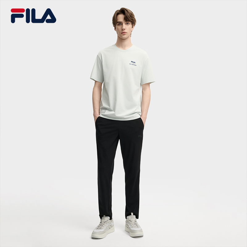 FILA CORE LIFESTYLE HERITAGE FILA X M.C.ESCHER Men Knit Pants (Black)