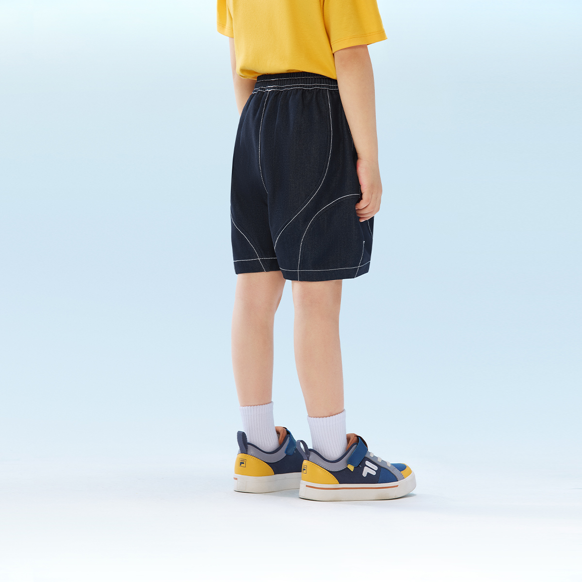 FILA KIDS ORIGINALE Boys Woven Bermuda Shorts