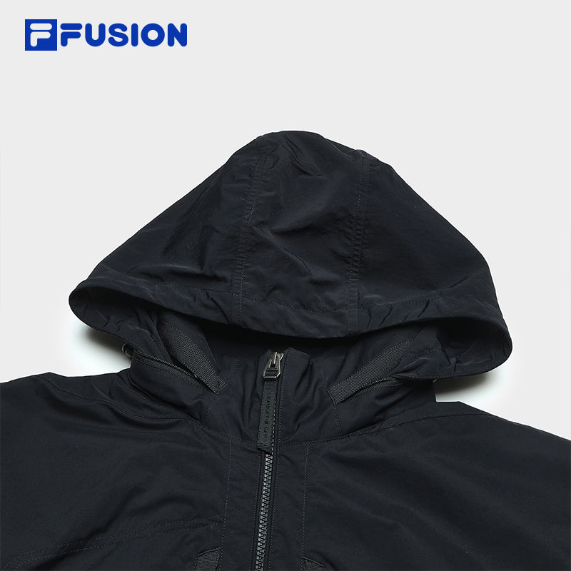 FILA FUSION INLINE URBAN TECH Mens Woven Top in Black