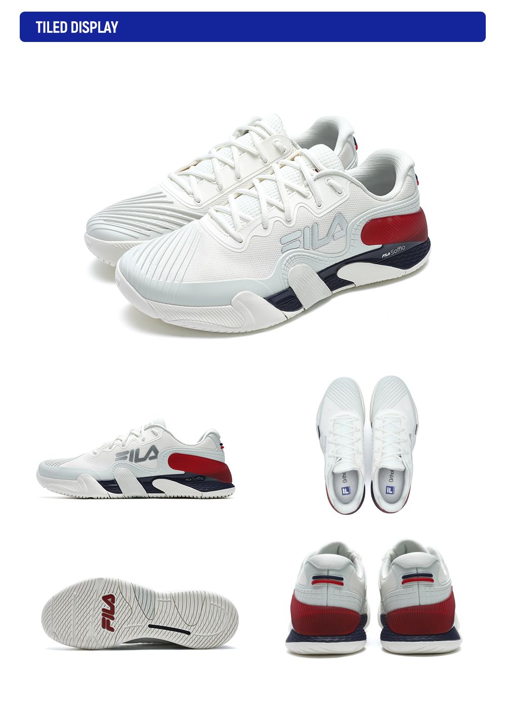 FILA CORE ATHLETICS POTENZA 1+ Men Tennis Shoes (White)