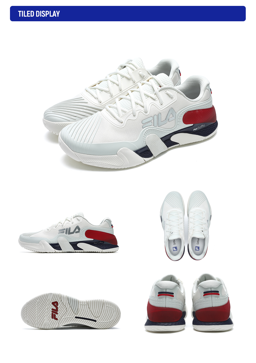 FILA CORE ATHLETICS POTENZA 1+ Men Tennis Shoes (White)