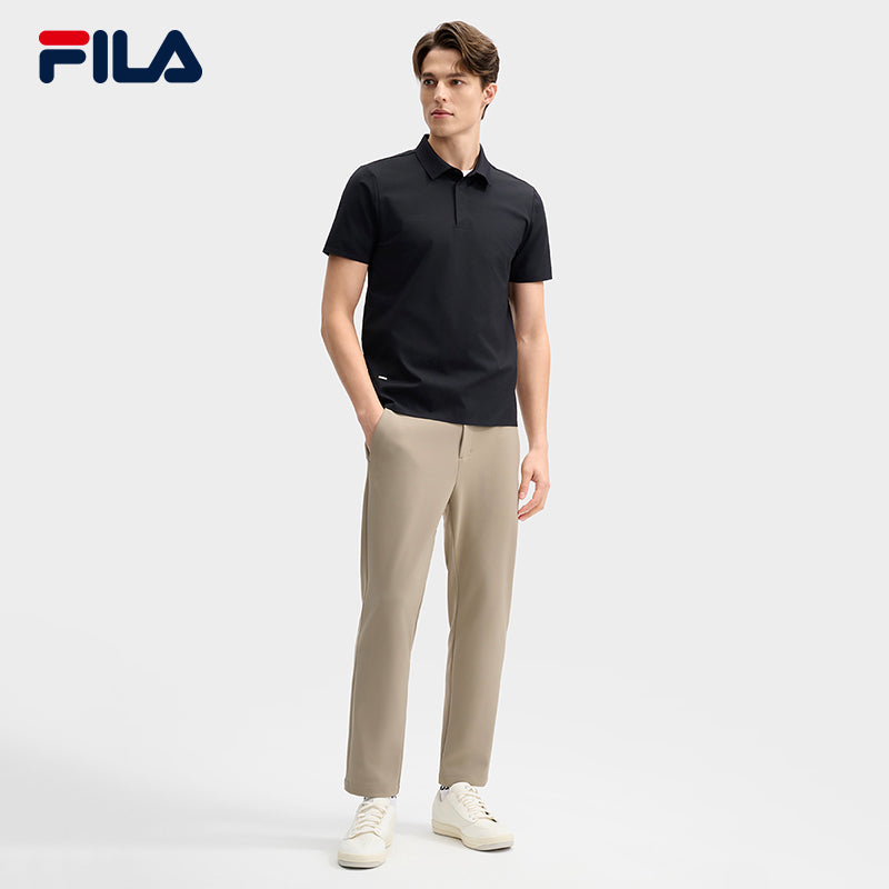 FILA CORE LIFESTYLE BLUE ART BRERA Men Polo T-shirt (Black)
