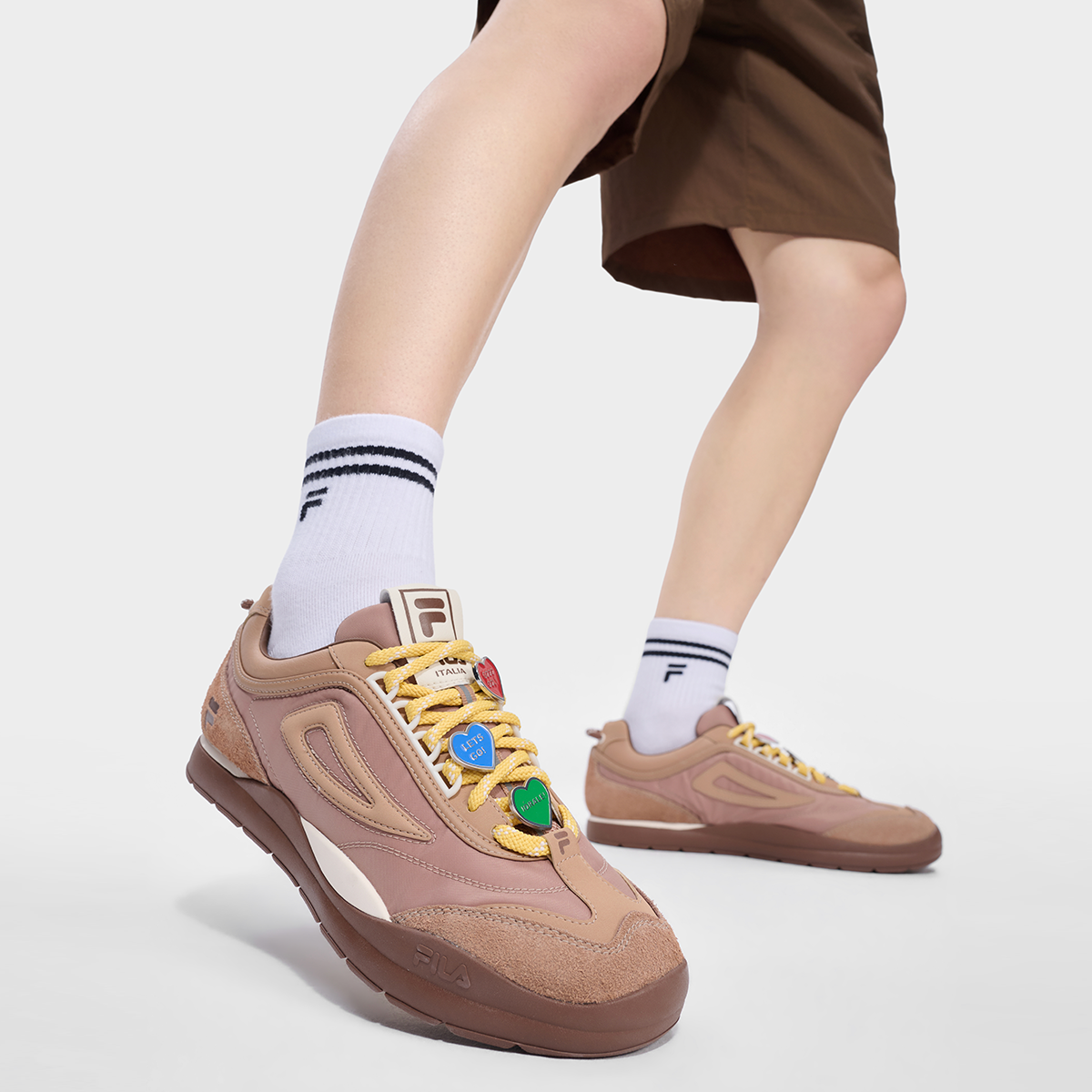 FILA FUSION FUSION WORKWEAR BOBO BLING FOOTBALL Men Thin Sole Shoes