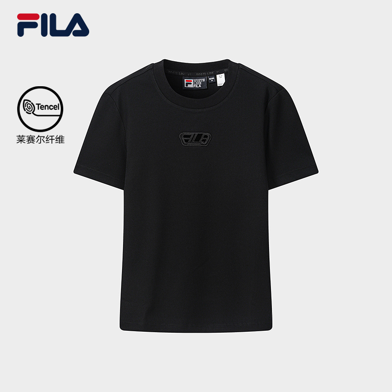 [Mini Yang's Pick] FILA Women Knitted Short Sleeve Top